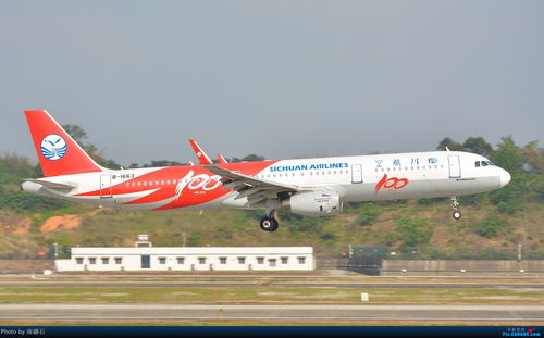 AIRBUS A321 200 B 1663 中国成都双流国际机场 川航100架纪念涂装